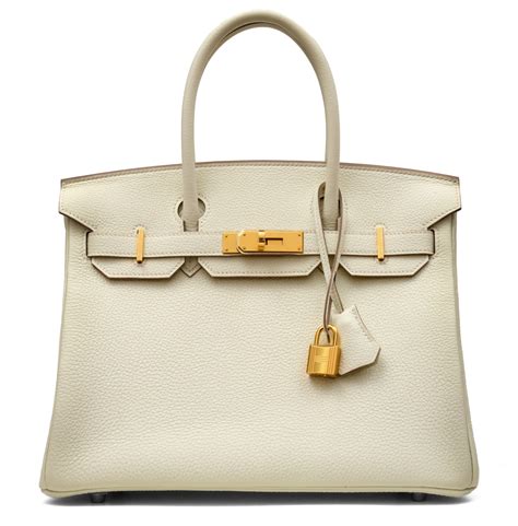 Hermès Birkin 30 Mushroom Togo Gold Hardware 